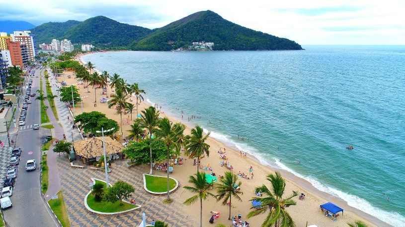 Recanto Na Beira Da Praia Caraguatatuba Exteriör bild